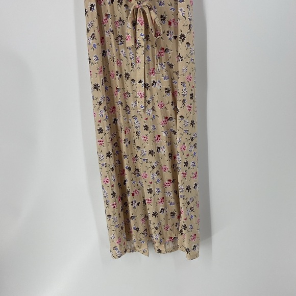 Vintage Jamie Brooke long floral spring summer button front maxi dress - Picture 10 of 13